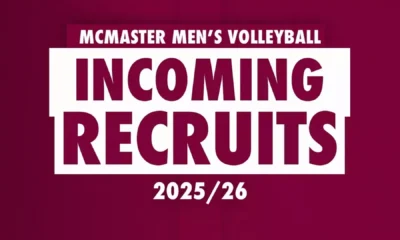 McMaster men’s volleyball welcomes incoming 2025–26 recruit
class