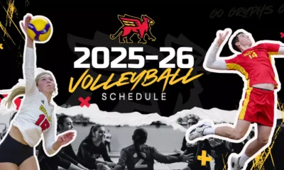 2025-26 Gryphons Men’s & Women’s Volleyball Schedule
Announced