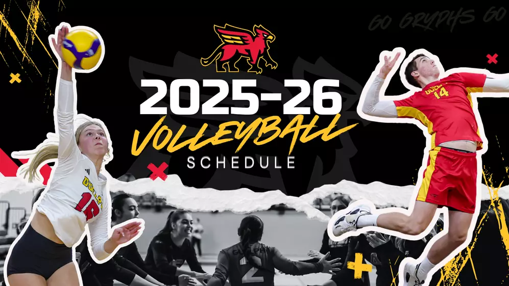 2025-26 Gryphons Men’s & Women’s Volleyball Schedule
Announced