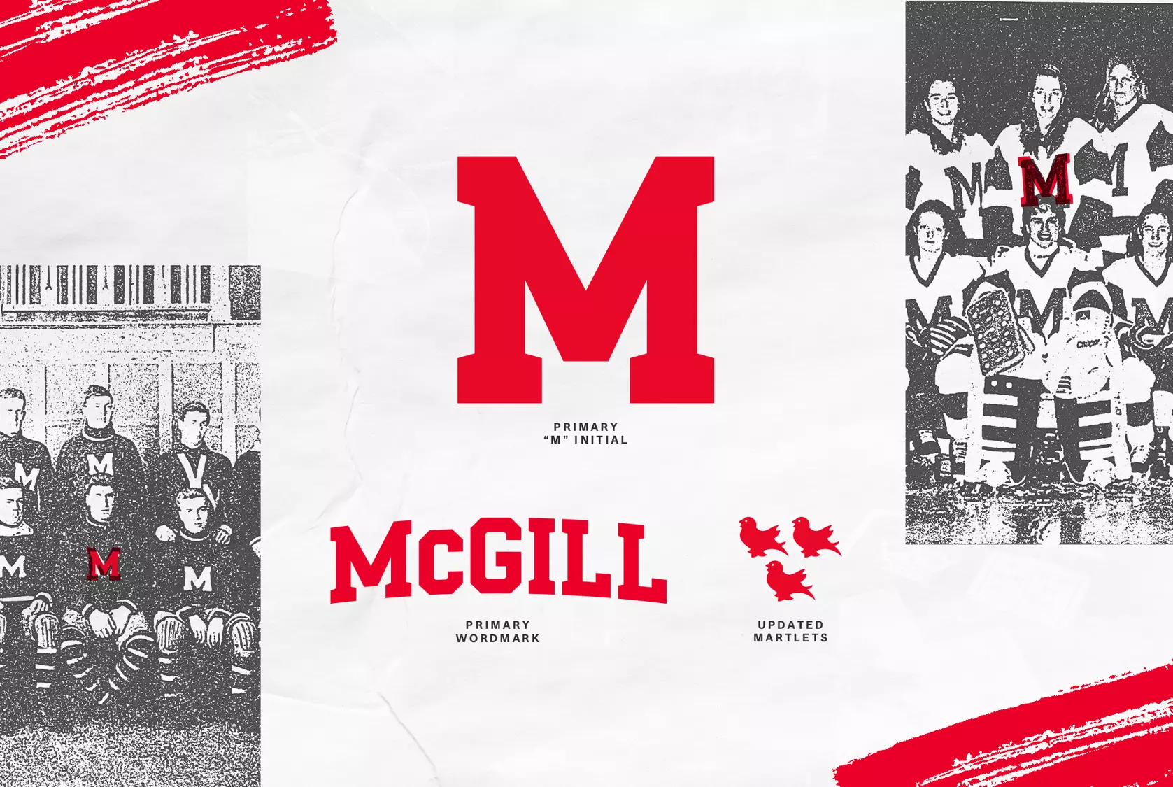 McGill Athletics unveils new varsity logo rooted in historic
legacy
