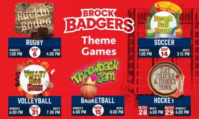 Brock Badgers release 2025-26 theme game schedule
