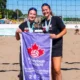 Brock women’s volleyball duo wins gold at University &
College Beach Nationals
