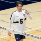 BLUES DEFEAT YORK IN THREE SETS
