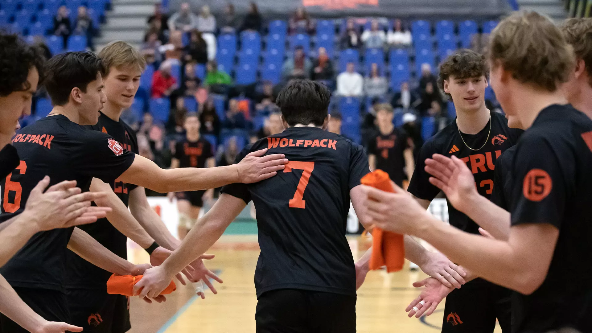 WolfPack men’s volleyball take show on the road to Prince
George