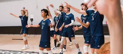 SPARTANS CAP ONTARIO TRIP WITH FOUR-SET WIN OVER
WATERLOO