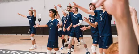 SPARTANS CAP ONTARIO TRIP WITH FOUR-SET WIN OVER
WATERLOO