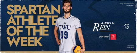 SPARTAN MALE ATHLETE OF THE WEEK I ANSELM REIN