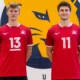 Bobcats trade blue and gold for red and white