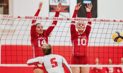 Ubeda and Guidara lead volleyball Martlets past UQTR as
Lapointe era begins with a sweep