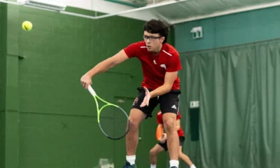 BANNER SEASON: THANKSGIVING TABLE SET FOR MEDAL MATCHES AT
OUA TENNIS CHAMPIONSHIPS