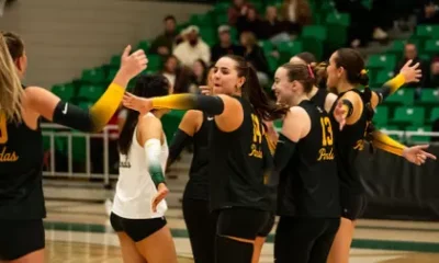 Top-ranked Pandas open season with 3-0 win over
Huskies