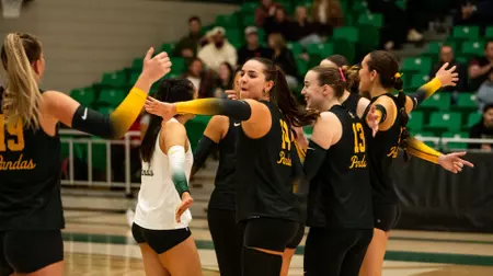 Top-ranked Pandas open season with 3-0 win over
Huskies