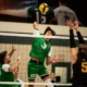 Huskies Fall Short in Season Opener as Golden Bears Prevail
in Four-Set Win