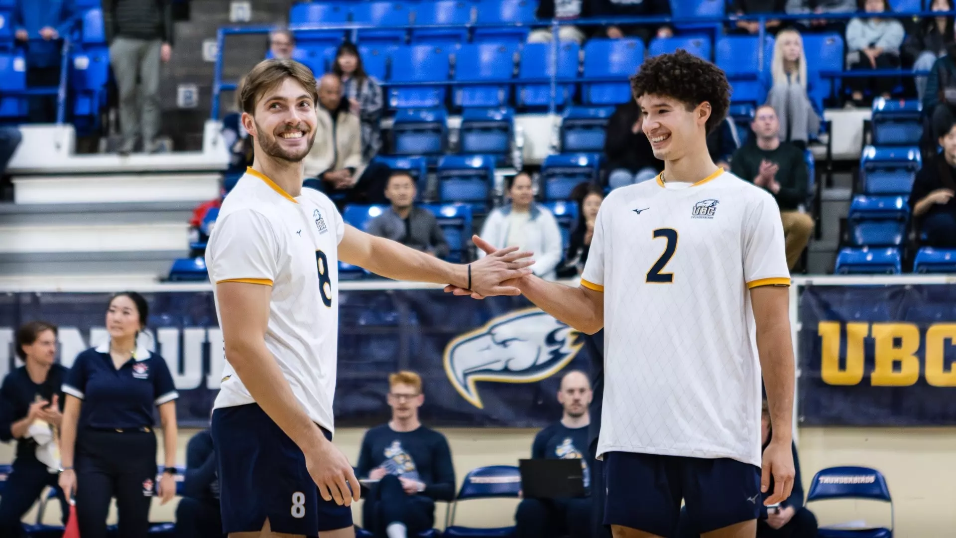 Mason Greves sets program assist record as T-Birds sweep
opening weekend vs Bobcats
