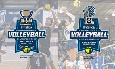 Intelica Solutions Inc. and Hayher Lee LLP partner with U
SPORTS and Mount Royal University for 2027 & 2028 National
Volleyball Championships