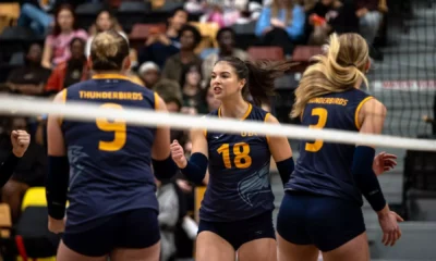 Thunderbirds take down defending champs, Grewal breaks
program record