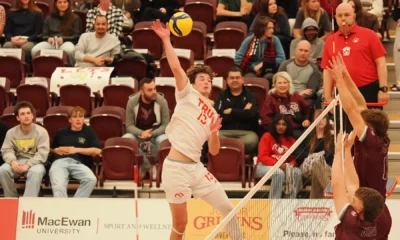 WolfPack reverse-sweep Griffins for first win of
2025-26