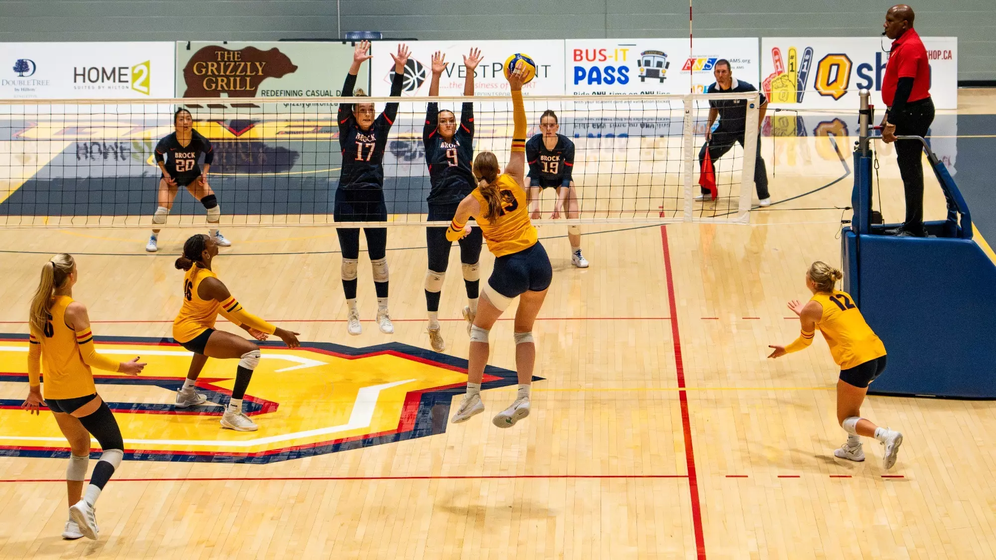 GAELS COME UP SHORT IN FIVE-SET GAME AGAINST BADGERS