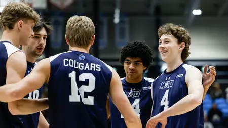 MVB: Cougars keep undefeated streak going with win over the
Huskies