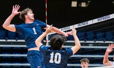 MEN’S VOLLEYBALL SECURE OPENING DAY WIN IN HAMILTON