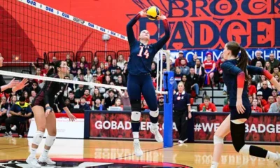 U SPORTS Top 10: Brock women’s volleyball team debuts at No.
6