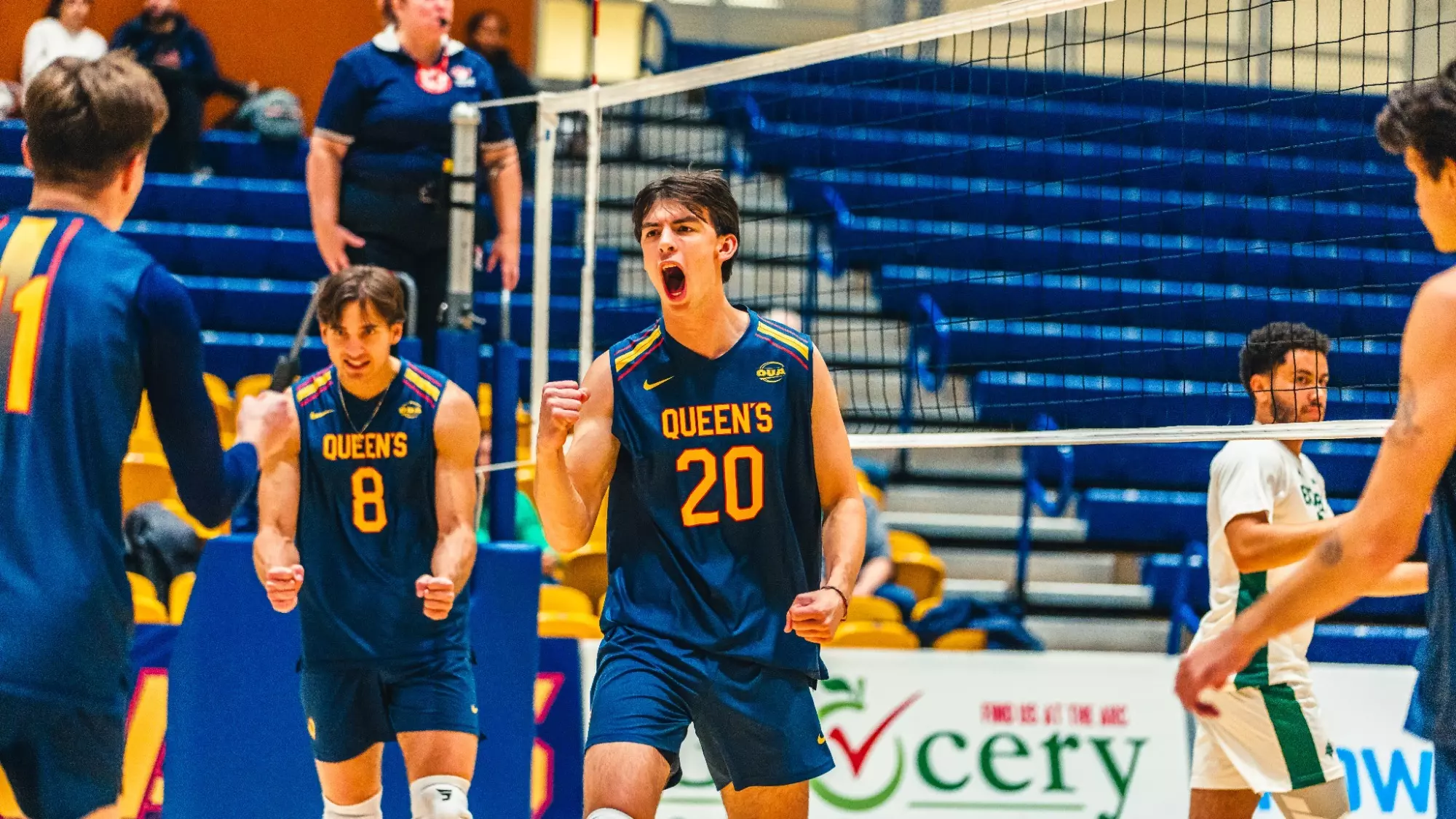 GAELS TAKE DOWN EXCALIBUR IN THREE STRAIGHT SETS