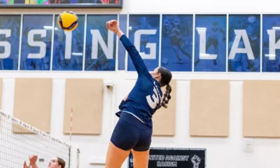 WOMEN’S VOLLEYBALL: Lakers pick up big first win of
season