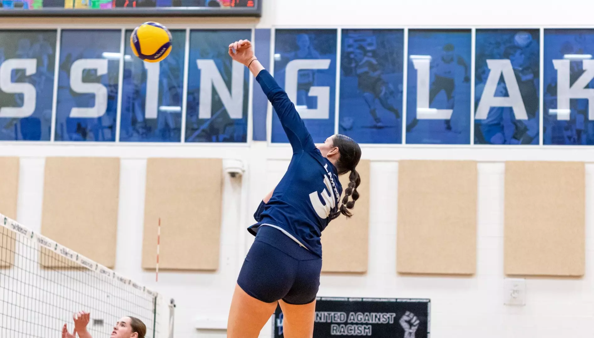 WOMEN’S VOLLEYBALL: Lakers pick up big first win of
season