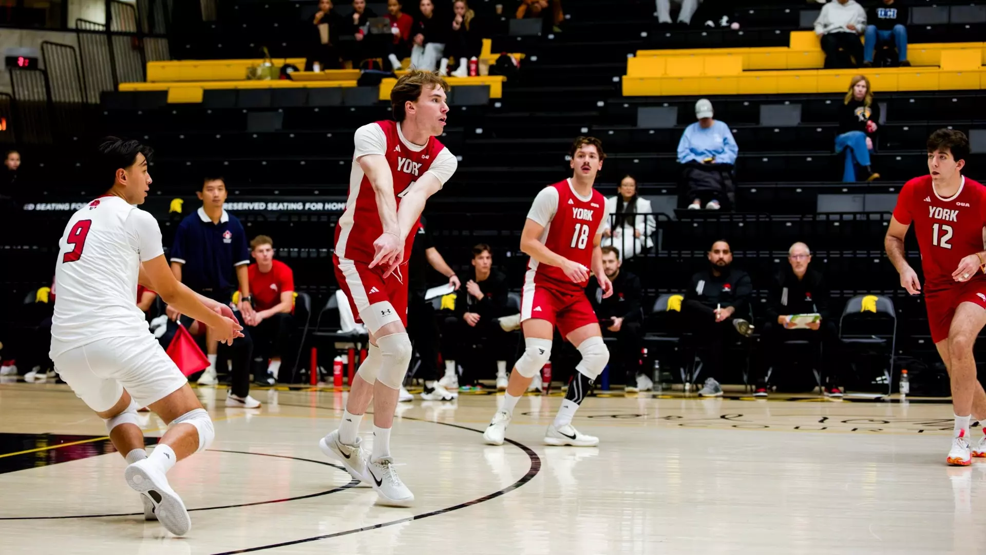 LIONS SERVE ANOTHER FIVE SET ENDURANCE BATTLE AGAINST
WARRIORS