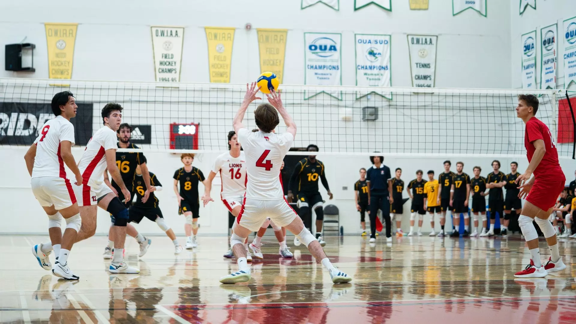 LIONS AND WARRIORS GO TO FIVE SETS