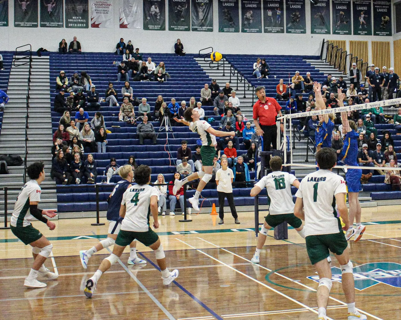 MEN’S VOLLEYBALL: Lakers sweep weekend series with Bold
win
