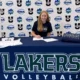 WOMEN’S VOLLEYBALL: 2026 recruit Stapleton signs with
Lakers