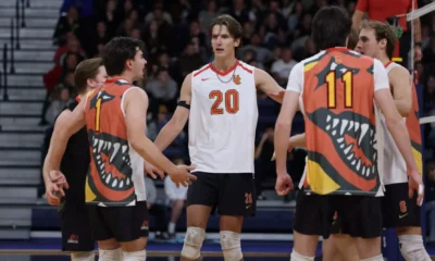 Dinos downed in straight sets by Spartans