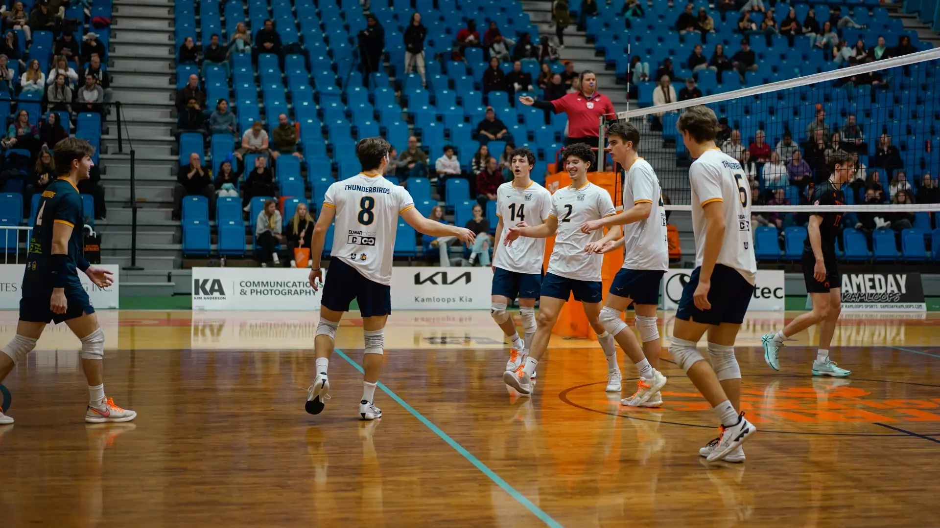 ‘Birds remain unbeaten with sweep of WolfPack