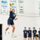 BLUES TAME LIONS IN FIVE SET THRILLER