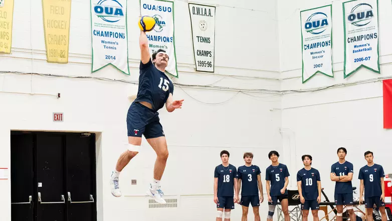BLUES TAME LIONS IN FIVE SET THRILLER