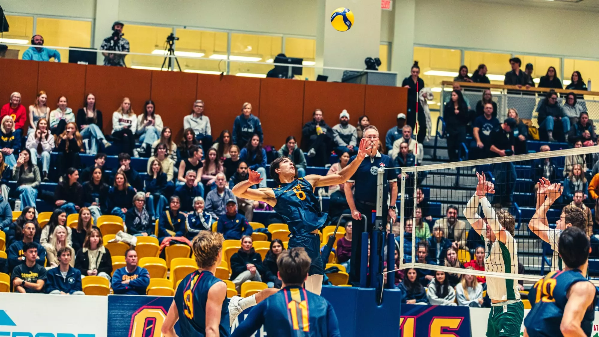 Gaels Push Lakers to the Limit in Five-Set Game