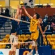 GAELS TAKE DOWN LAKERS IN HARD FOUGHT FIVE SET GAME
