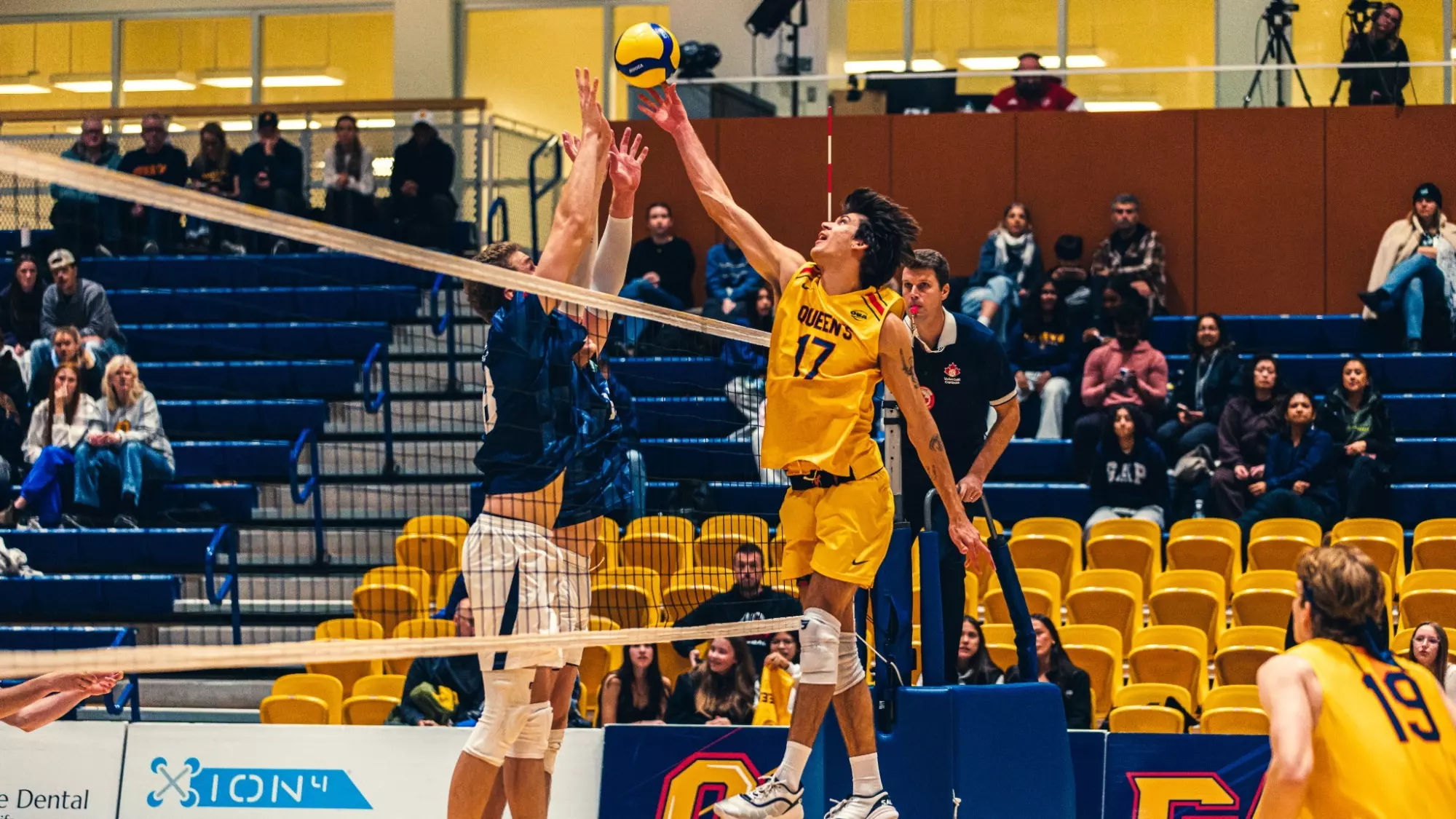 GAELS TAKE DOWN LAKERS IN HARD FOUGHT FIVE SET GAME