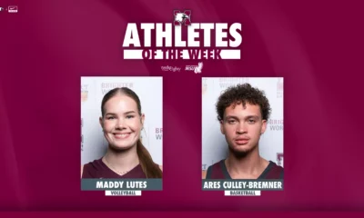 Lutes and Culley-Bremner named Marauder Athletes of the
Week