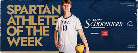 SPARTAN MALE ATHLETE OF THE WEEK I CORY SCHOENHERR