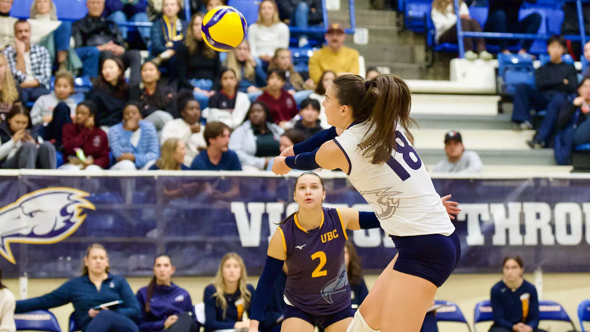 Lucy Borowski named CW Women’s Volleyball Player of the
Week