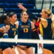 Queen’s Women’s Volleyball open weekend road trip with
straight sets win over York