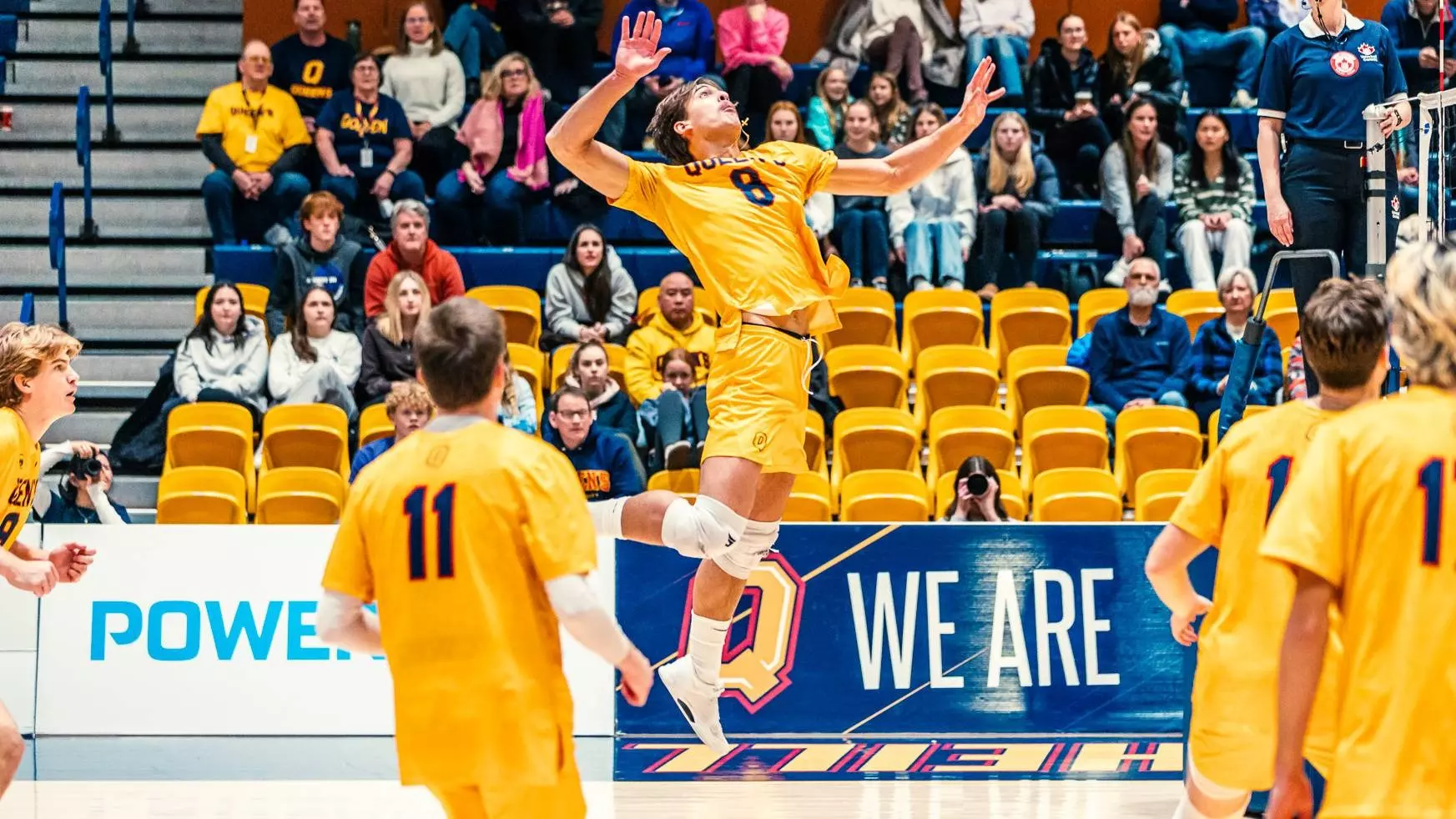 Queen’s Men’s Volleyball fall to York in five sets
