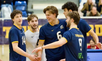 T-Birds outlast Spartans in battle of U SPORTS top ranked
teams