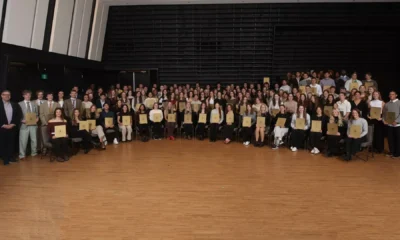 Dinos honour the academic success of 214
student-athletes