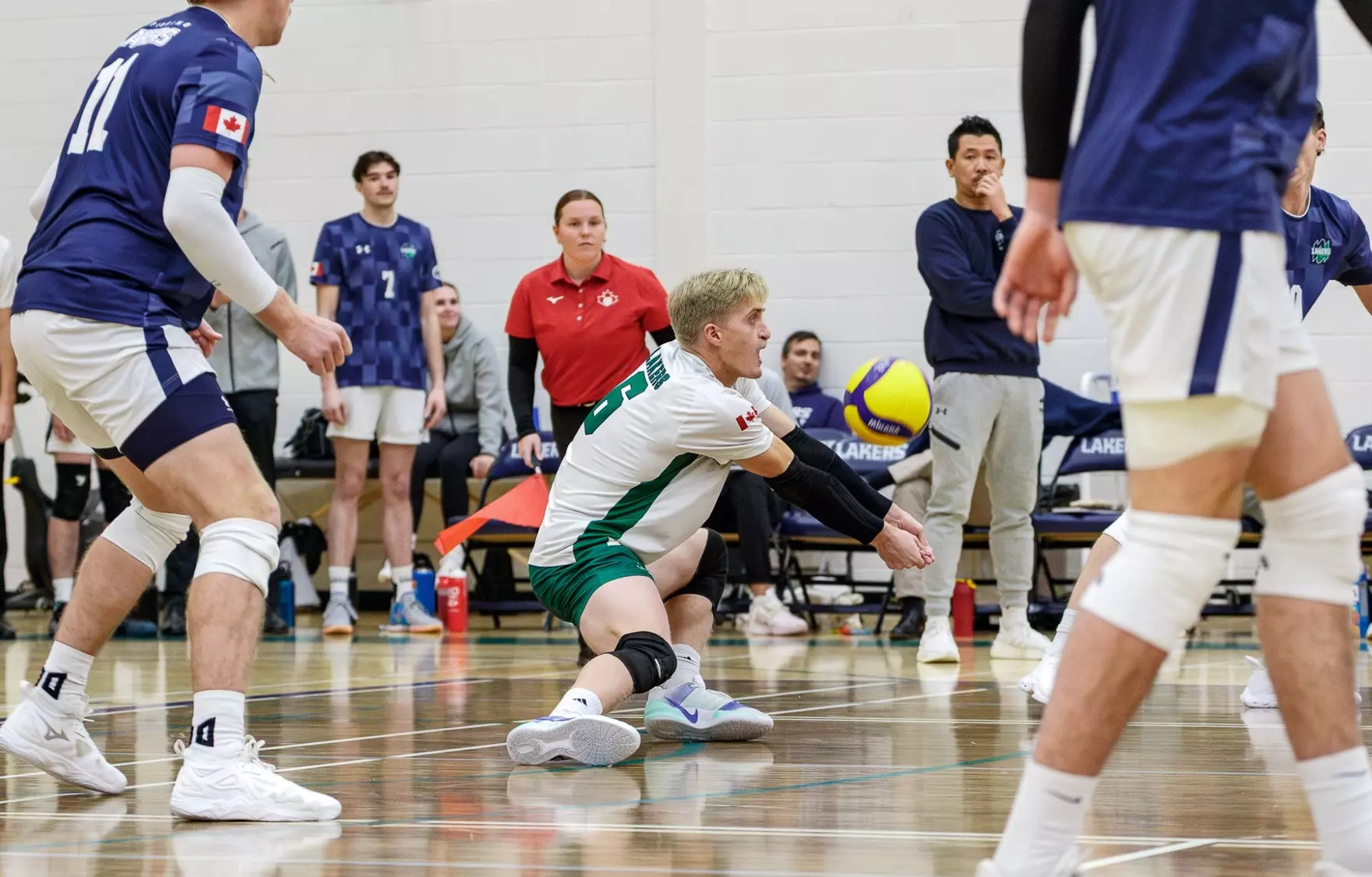 MEN’S VOLLEYBALL: Lakers lose heartbreaker to
Western
