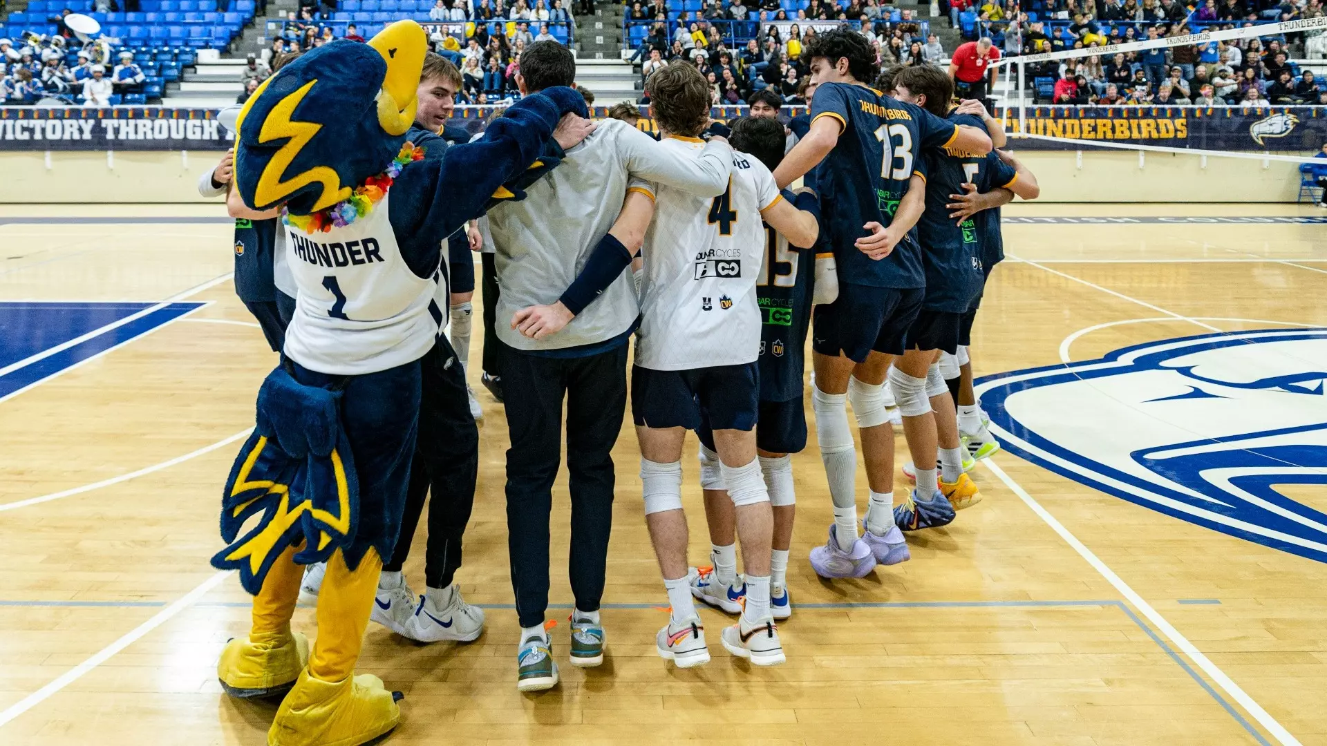 T-Birds defeat defending CW champs Wesmen on Pride
Night