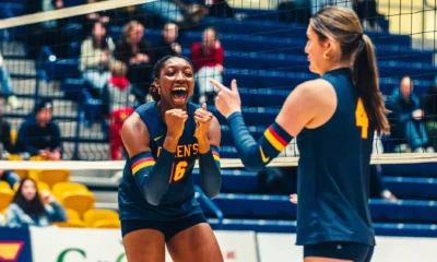 Queen’s Women’s Volleyball bounce back with four sets win
over Lakehead to split weekend series