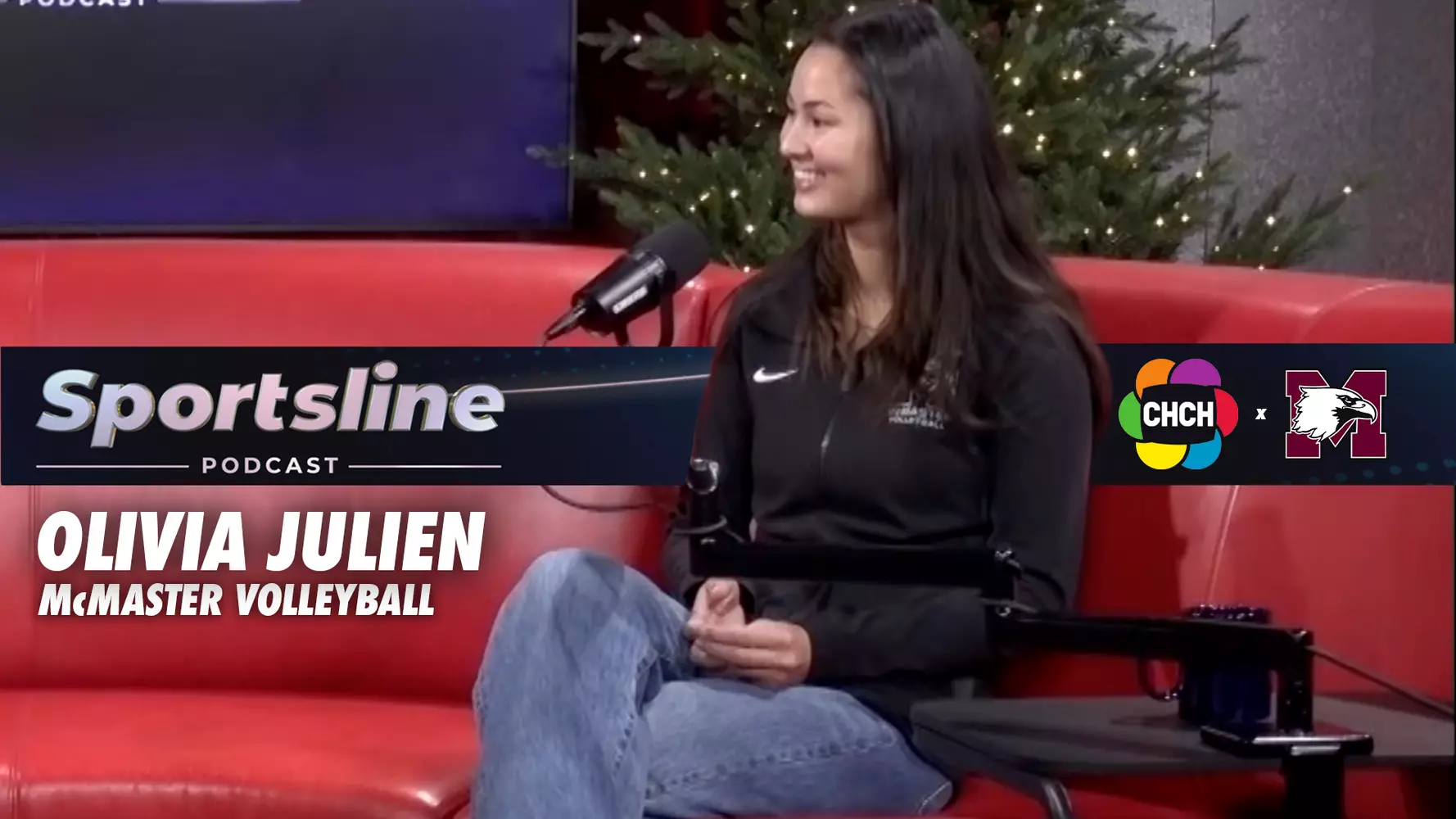 Olivia Julien talks McMaster Volleyball on CHCH Sportsline
podcast